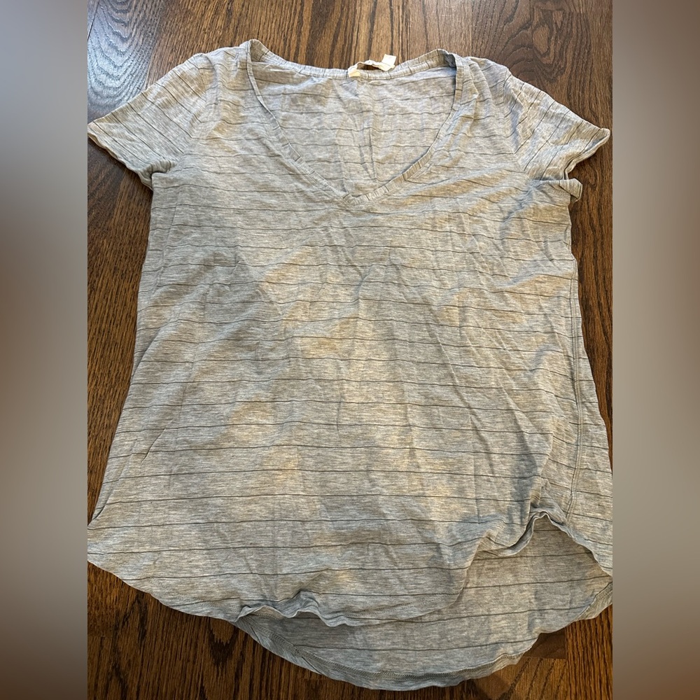 Lululemon Athletica Light Gray Top